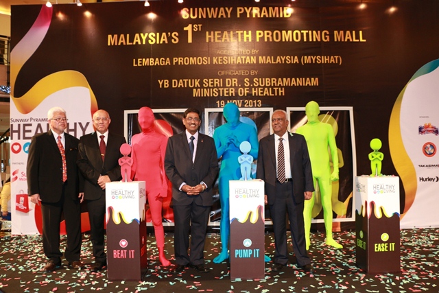 Sunway Pyramid is Malaysia's First Health Promoting Mall - ExpatGo