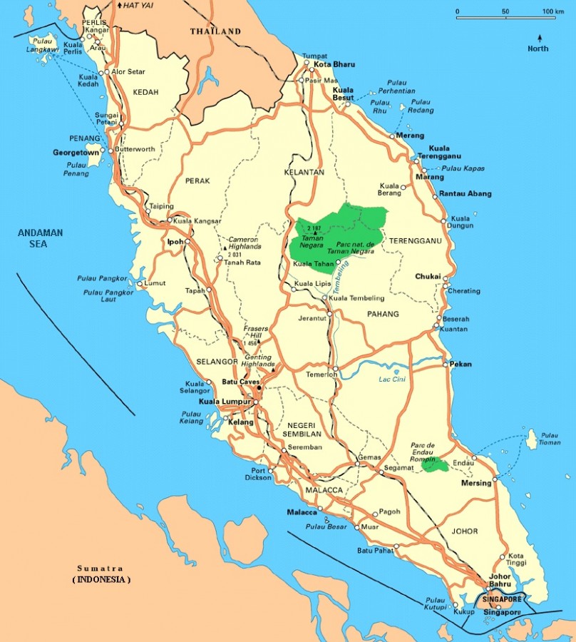 Insightful Maps For Malaysia Expatgo