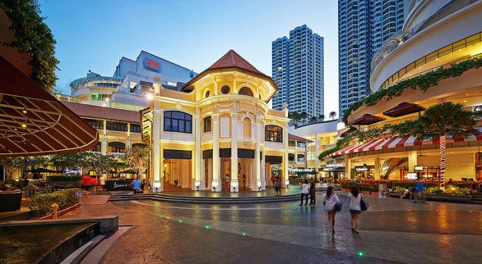 penang shopping mall near cruise terminal