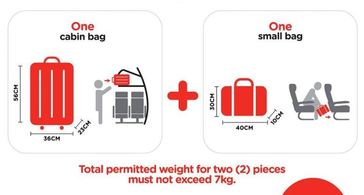 air tap baggage allowance