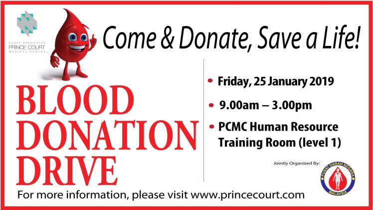 blood donation drive prince court