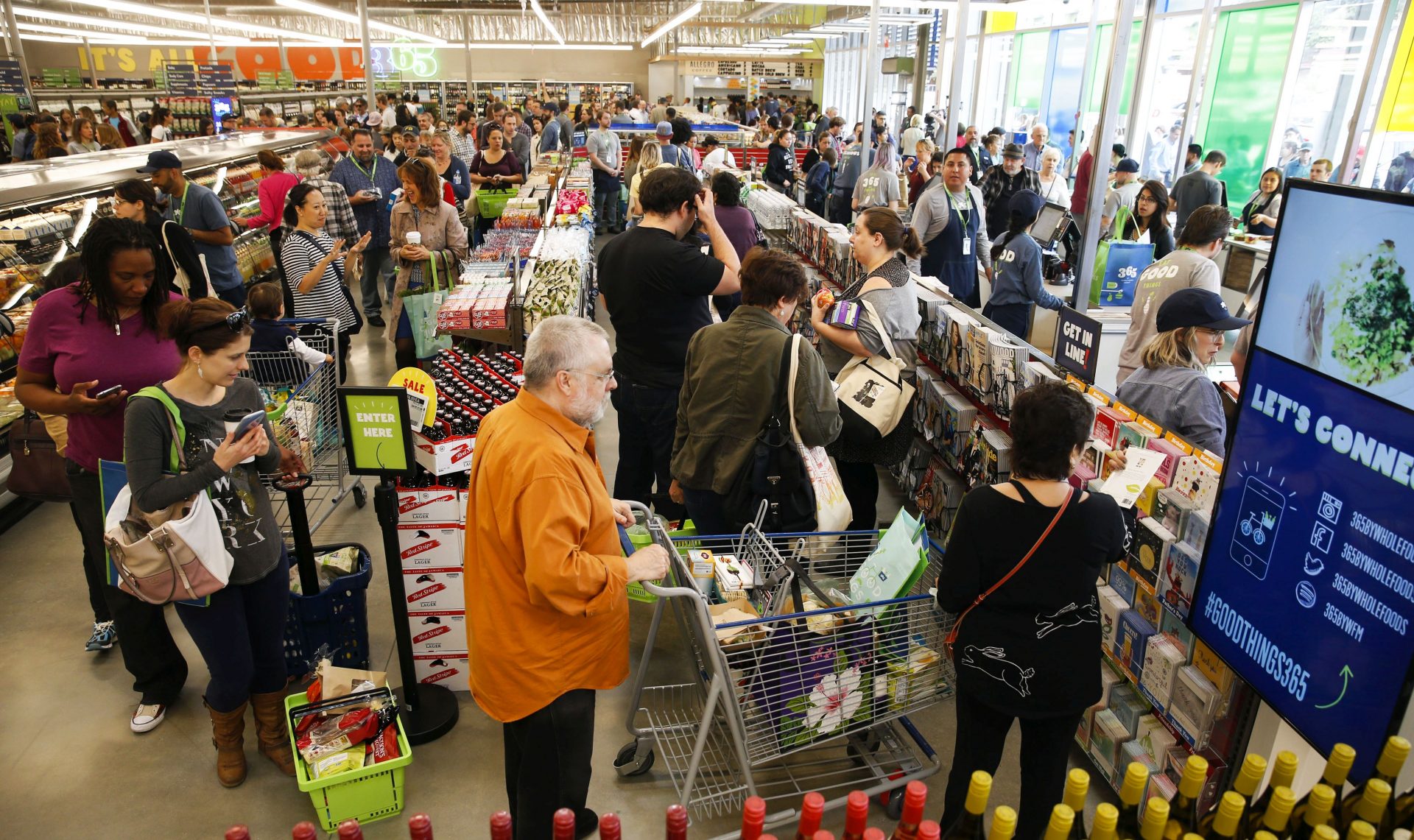 Иносми зарубежная. Market no queue.